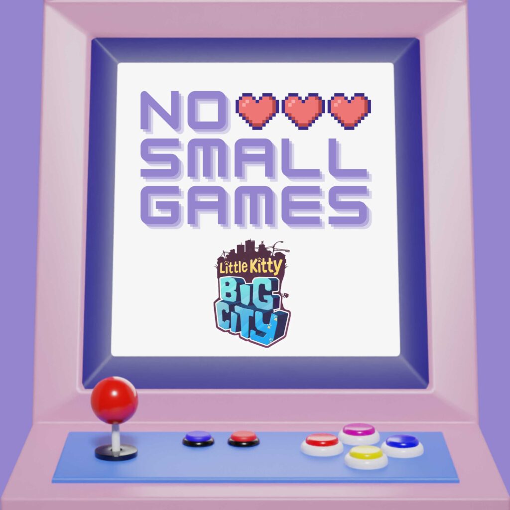 No Small Games Logo - Little Kitty Big City