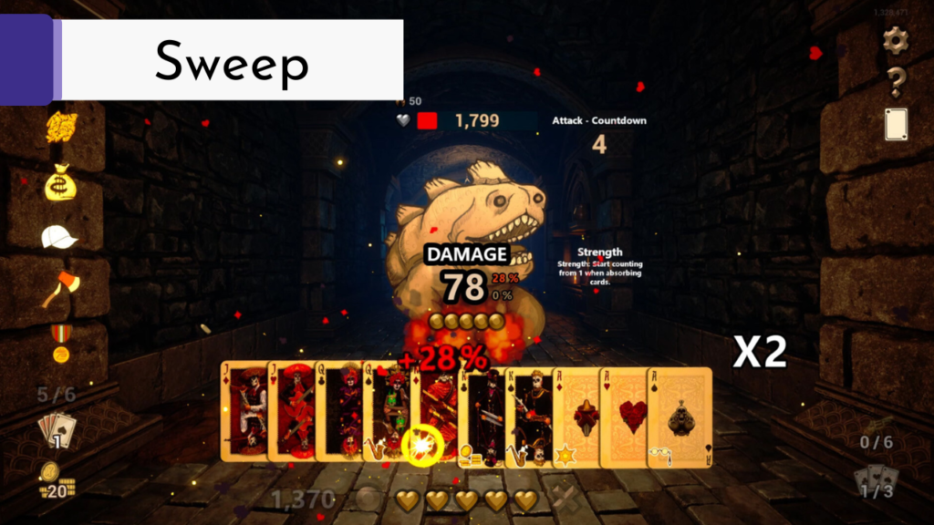 Steam Next Fest Balatro-likes - Sweep